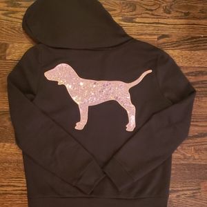 VS Pink pink sequins pullover M